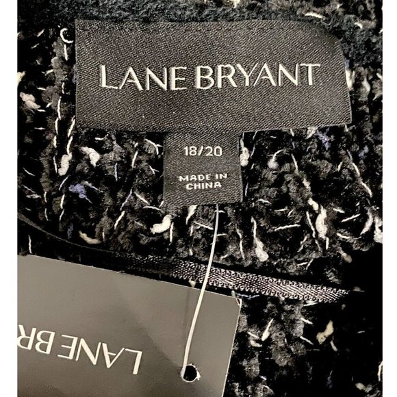 NWT Lane Bryant Sweater, black speckled sweater, Size 18/20 - Picture 7 of 10